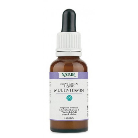 Natur Easy Liquid Multivitamin 30 Ml - Vitamine e sali minerali - 977629260 - Natur - € 11,91