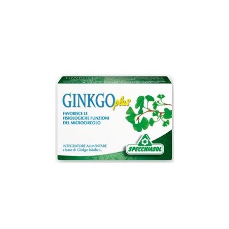 Specchiasol Ginkgo Plus 30 Capsule - Circolazione e pressione sanguigna - 901931853 - Specchiasol - € 13,26
