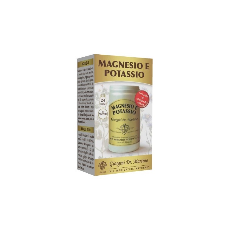 Dr. Giorgini Ser-vis Magnesio E Potassio Polvere 180 G Dr. Giorgini - 1
