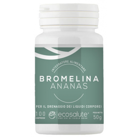 Zio Ecosalute Bromelina 100 Compresse - Rimedi vari - 938467281 - Zio Ecosalute - € 13,20