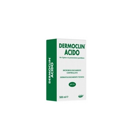 Dermoclin Acido Detergente pH 3,5 Riequilibrante e Protettivo 500 Ml - Bagnoschiuma e detergenti per il corpo - 908233164 - D...