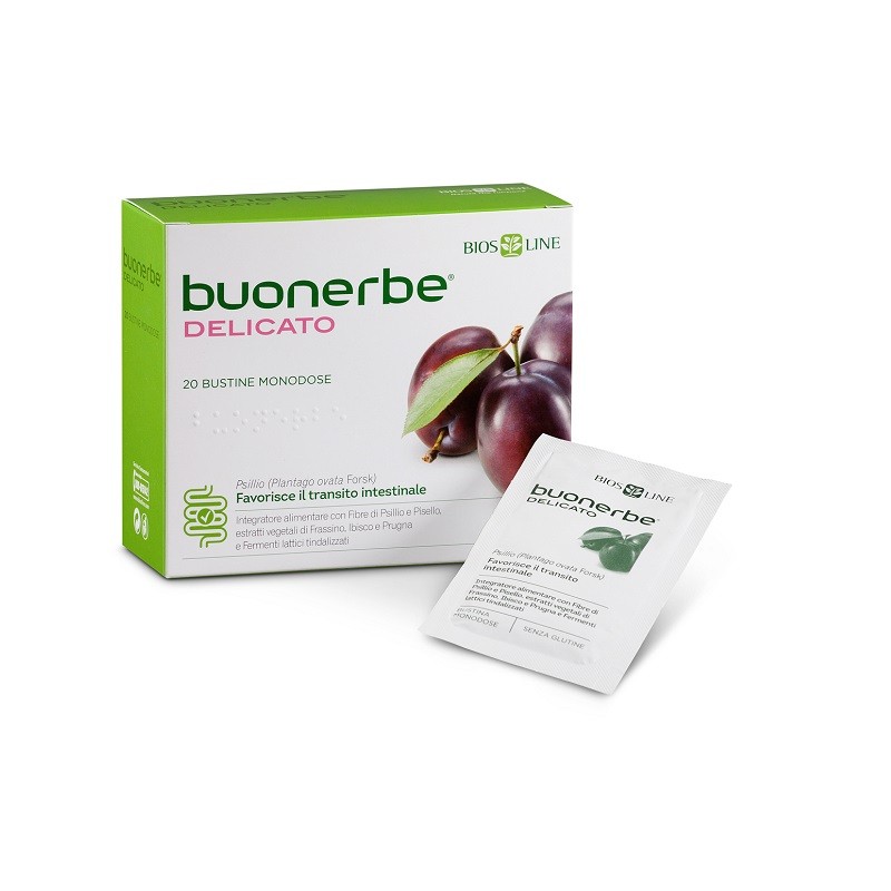 Bios Line Buonerbe Regola Delicato 20 Bustine - Integratori per regolarità intestinale e stitichezza - 933436053 - Bios Line ...