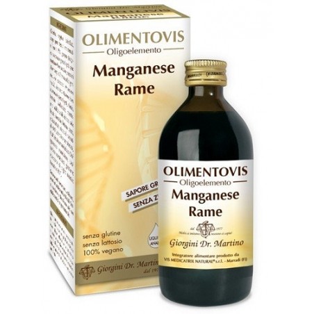 Dr. Giorgini Ser-vis Manganese Rame Olimentovis 200 Ml - Integratori per dolori e infiammazioni - 972759854 - Dr. Giorgini - ...