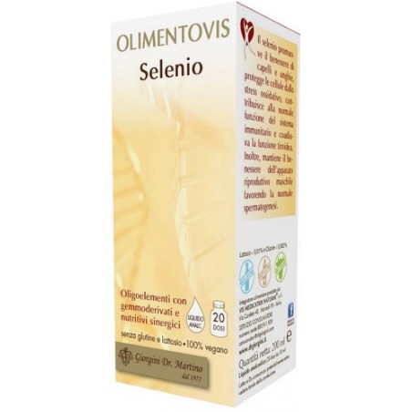 Dr. Giorgini Ser-vis Selenio Olimentovis 200ml - Integratori per pelle, capelli e unghie - 973263282 - Dr. Giorgini - € 13,37