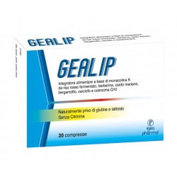 Igea Pharma Gealip Riso Rosso Fermentato 20 Compresse - Integratori per il cuore e colesterolo - 983760048 - Igea Pharma - € ...