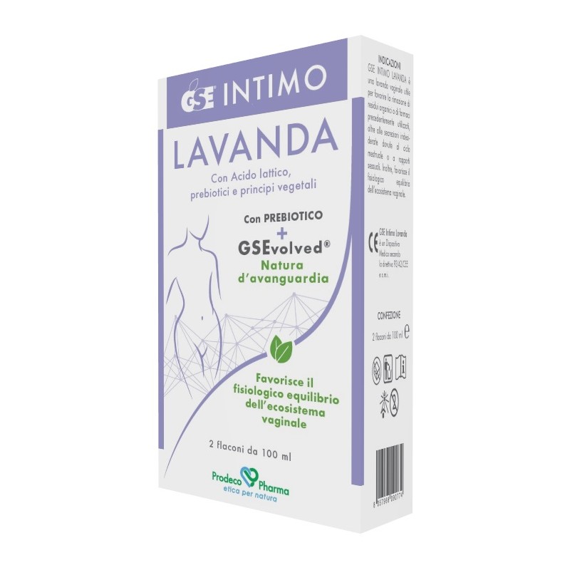 Prodeco Pharma Gse Intimo Lavanda 2 Flaconi Da 100 Ml - Lavande, ovuli e creme vaginali - 981545510 - Prodeco Pharma - € 13,08