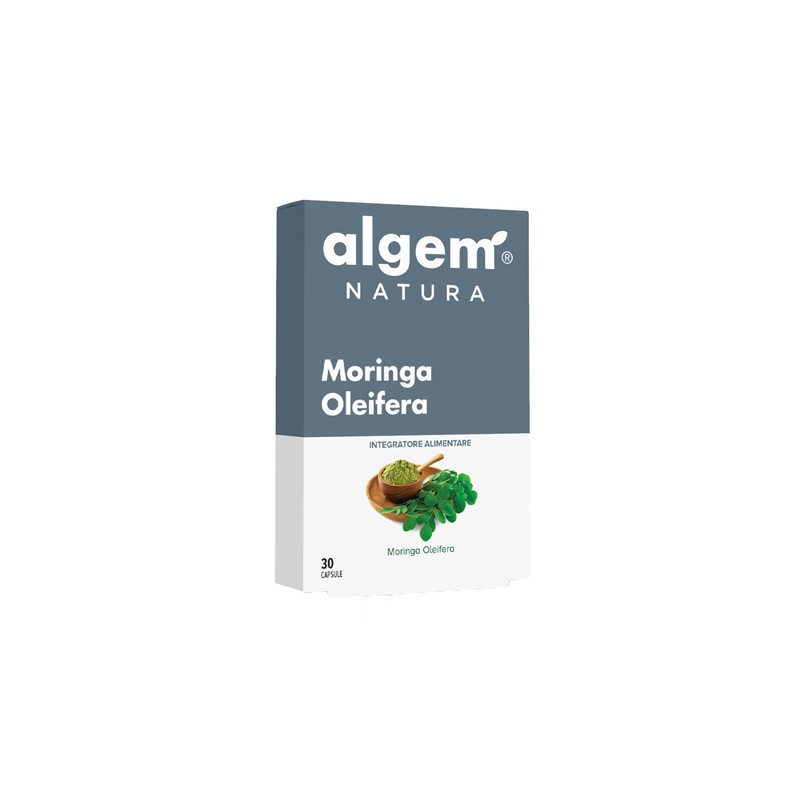 Algem Natura Moringa Oleifera 30 Capsule - Integratori per apparato digerente - 979279611 - Algem Natura - € 12,98