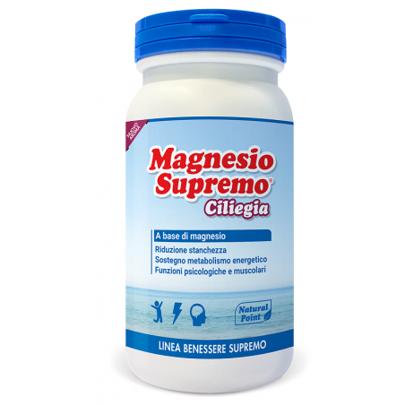 Natural Point Magnesio Supremo Ciliegia Polvere 150 G Natural Point - 1 Natural Point Magnesio Supremo Ciliegia Polvere 150 G Natural Point - 1