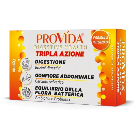 Optima Naturals Provida Tripla Azione 30 Capsule - Integratori di fermenti lattici - 925596847 - Optima Naturals - € 13,76