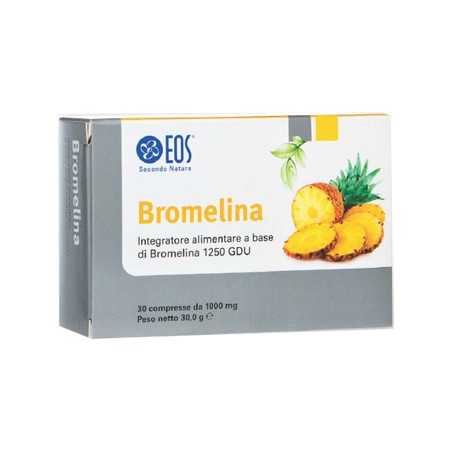 Eos Bromelina 30 Compresse - Integratori per apparato digerente - 926546553 - Eos - € 15,25