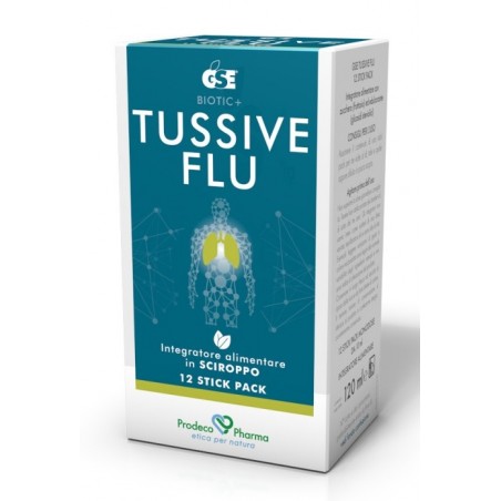 Prodeco Pharma Gse Tussive Flu 12 Stickpack - Prodotti fitoterapici per raffreddore, tosse e mal di gola - 975348297 - Prodec...