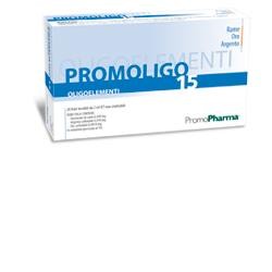 Promopharma Promoligo 15 Rame/oro/argento 20 Fiale 2 Ml - Rimedi vari - 900087887 - Promopharma - € 14,02