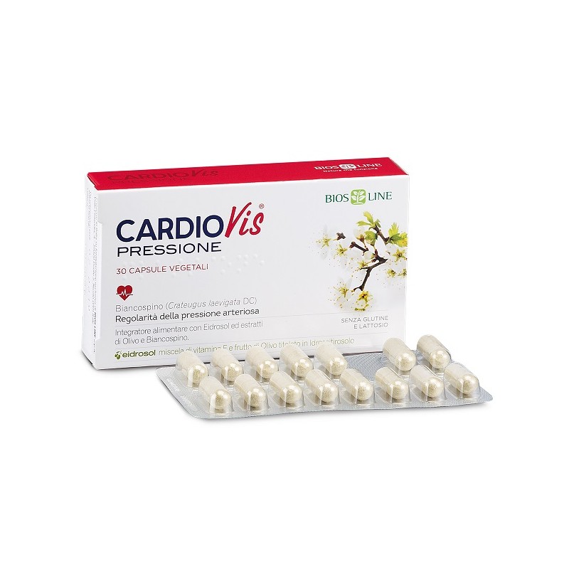 Bios Line Cardiovis Pressione 30 Capsule - Integratori per il cuore e colesterolo - 935524975 - Bios Line - € 14,90