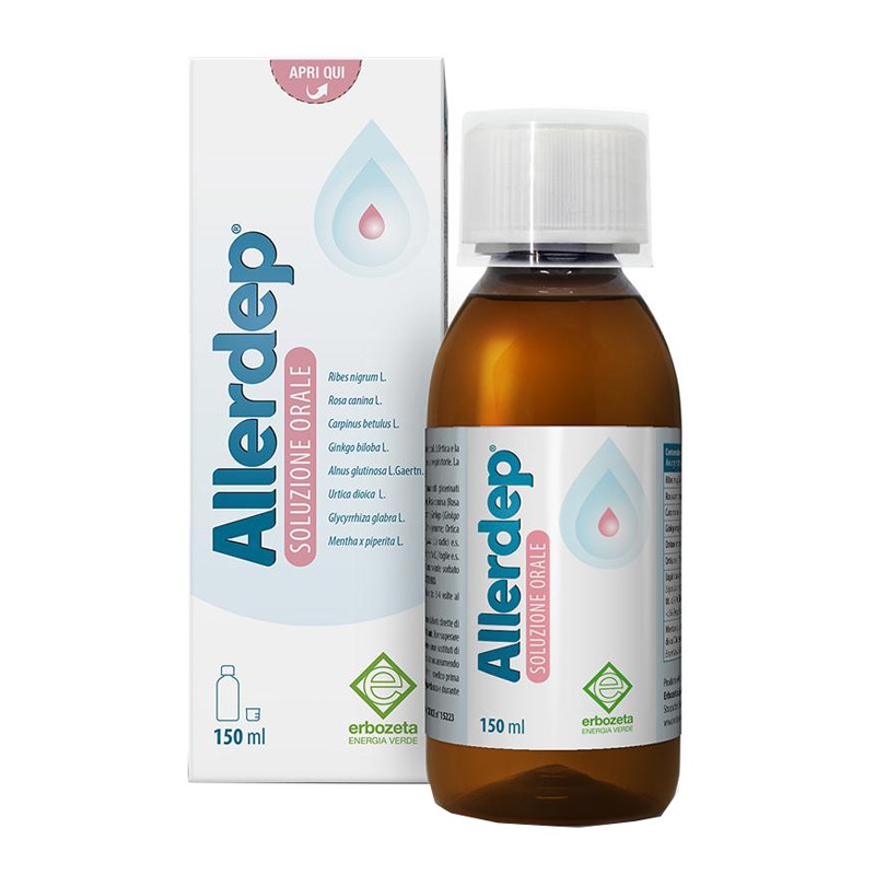 Allerdep Sollievo Naturale per Vie Respiratorie 150 ml Erbozeta - 1