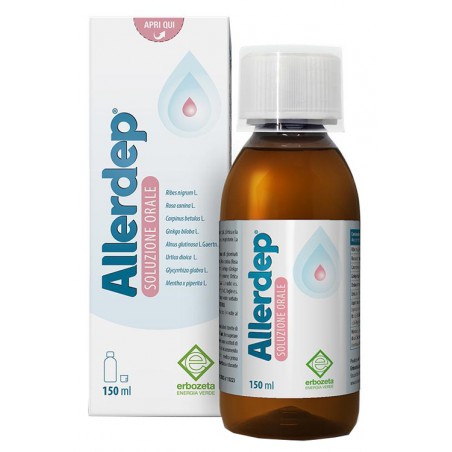 Allerdep Sollievo Naturale per Vie Respiratorie 150 ml Erbozeta - 1 Allerdep Sollievo Naturale per Vie Respiratorie 150 ml Erbozeta - 1