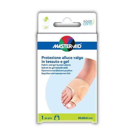 Pietrasanta Pharma Protezione Master-aid In Gel E Tessuto Per Alluce Valgo 1 Pezzo - Rimedi vari - 975430226 - Pietrasanta Ph...