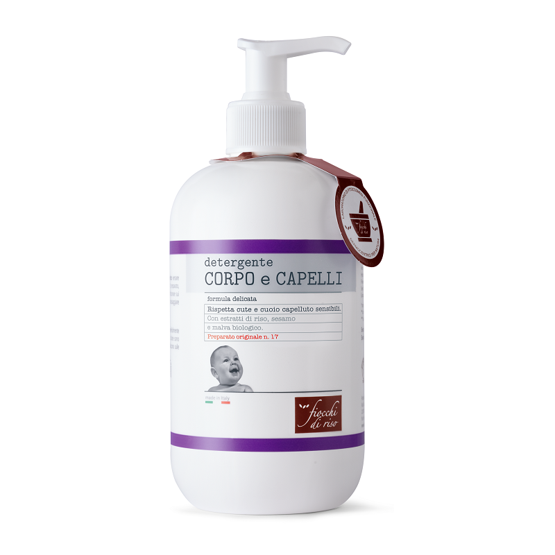 Artsana Fiocchi Di Riso Detergente Capelli E Corpo 400 Ml Fiocchi di riso - 1