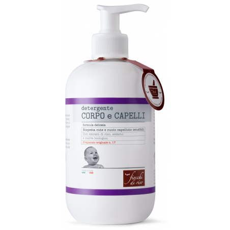 Artsana Fiocchi Di Riso Detergente Capelli E Corpo 400 Ml Fiocchi di riso - 1 Artsana Fiocchi Di Riso Detergente Capelli E Corpo 400 Ml Fiocchi di riso - 1