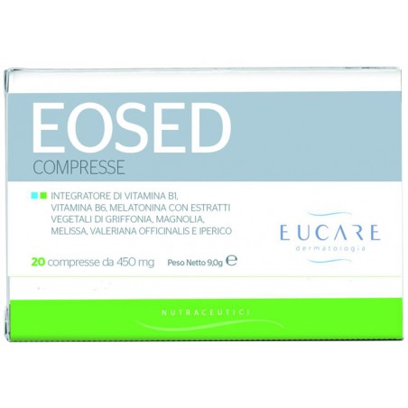 Eucare Eosed 20 Compresse - Integratori per umore, anti stress e sonno - 937449977 - Eucare - € 12,96