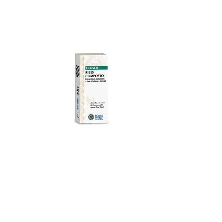 Forza Vitale Italia Ecosol Ribes Composto Gocce 50 Ml - Integratori per apparato respiratorio - 901398103 - Forza Vitale Ital...