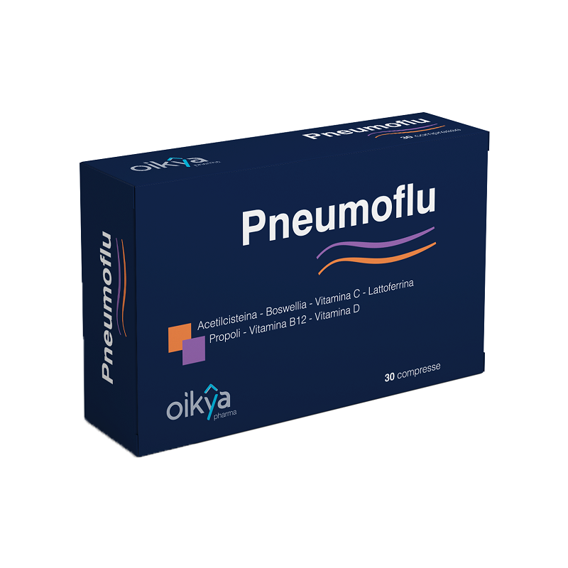 Oikya Pharma Pneumoflu 30 Compresse - Integratori per difese immunitarie - 984595633 - Oikya Pharma - € 13,99