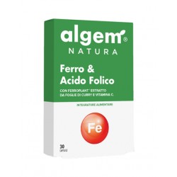 Algem Natura Ferro&acido Folico 30 Capsule - Integratori di acido folico - 972768396 - Algem Natura - € 15,77