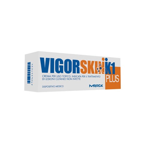 Merck Serono Vigorskin K1 Plus Crema Per Lesioni Cutanee Non Infette 100 Ml - Trattamenti per dermatite e pelle sensibile - 9...