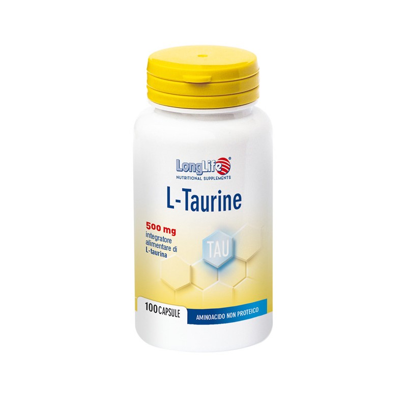 Phoenix - Longlife Longlife L-taurine 500 Mg 100 Capsule - Integratori per concentrazione e memoria - 900178233 - Longlife - ...