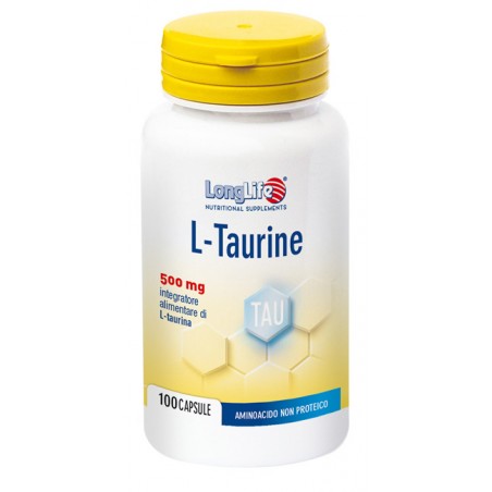 Phoenix - Longlife Longlife L-taurine 500 Mg 100 Capsule - Integratori per concentrazione e memoria - 900178233 - Longlife - ...