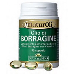 Naturando I Naturoli Olio Di Borragine 70 Capsule Molli Naturando - 1