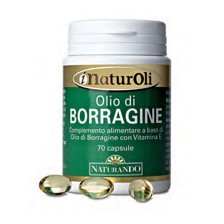 Naturando I Naturoli Olio Di Borragine 70 Capsule Molli Naturando - 1 Naturando I Naturoli Olio Di Borragine 70 Capsule Molli Naturando - 1