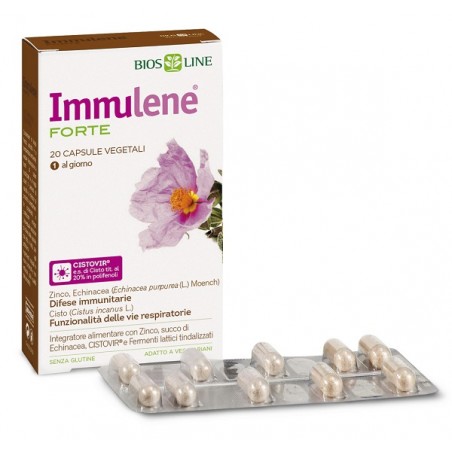 Bios Line Biosline Immulene Forte 20 Capsule Bios Line - 1 Bios Line Biosline Immulene Forte 20 Capsule Bios Line - 1