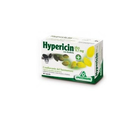Specchiasol Hypericin Plus 40 Capsule - Integratori per concentrazione e memoria - 939334379 - Specchiasol - € 13,30