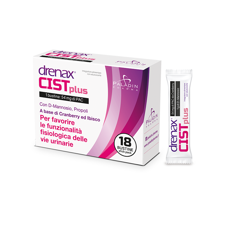 Paladin Pharma Drenax Forte Cist Plus 18 Stick Pack - Rimedi vari - 980627069 - Paladin Pharma - € 10,93