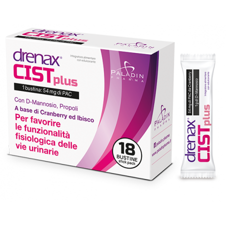 Paladin Pharma Drenax Forte Cist Plus 18 Stick Pack Paladin Pharma - 1 Paladin Pharma Drenax Forte Cist Plus 18 Stick Pack Paladin Pharma - 1