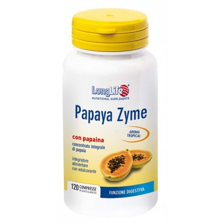 Phoenix - Longlife Longlife Papaya Zyme 120 Compresse Longlife - 1 Phoenix - Longlife Longlife Papaya Zyme 120 Compresse Longlife - 1