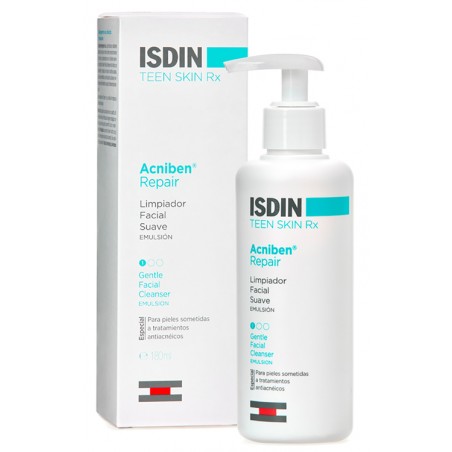Isdin Acniben Repair Detergente 180 Ml 2018 Isdin - 1 Isdin Acniben Repair Detergente 180 Ml 2018 Isdin - 1