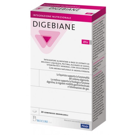 Biocure Digebiane Rfx 20 Compresse Biocure - 1 Biocure Digebiane Rfx 20 Compresse Biocure - 1