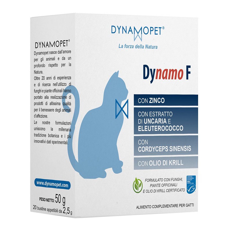 Dynamopet Dynamo F Gatti 20 Bustine Appetibili Da 2,5 G - Prodotti per gatti - 984575819 - Dynamopet - € 18,39