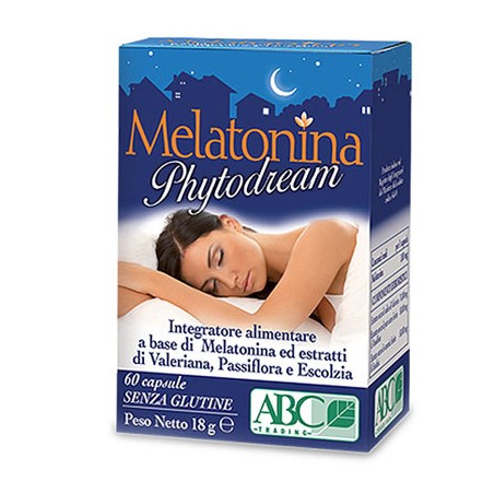A. B. C. Trading Melatonina Phytodream 60 Capsule - Integratori per dormire - 901549497 - A. B. C. Trading - € 13,99