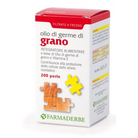 Farmaderbe Olio Di Germe Di Grano 200 Perle Farmaderbe - 1 Farmaderbe Olio Di Germe Di Grano 200 Perle Farmaderbe - 1