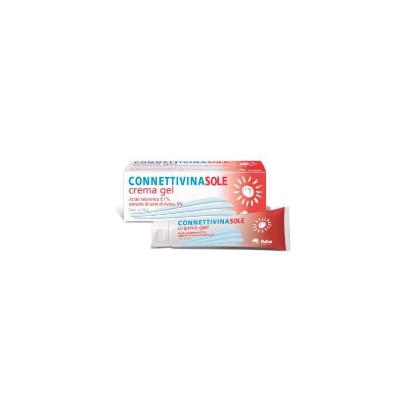 Fidia Farmaceutici Connettivinasole Crema Gel 100 G - Trattamenti per dermatite e pelle sensibile - 971346681 - Connettivina ...