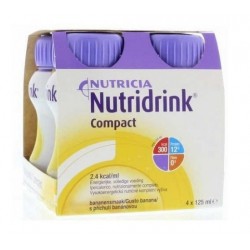 Danone Nutricia Soc. Ben. Nutricia Nutridrink Compact Gusto Banana 4 Bottiglie Da 125 Ml - Home - 926575337 - Danone Nutricia...