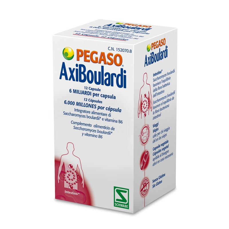 Schwabe Pharma Italia Axiboulardi 12 Capsule - Fermenti lattici - 972872143 - Schwabe Pharma Italia - € 14,16