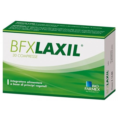 Biofarmex Bfx Laxil 30 Compresse - Integratori per regolarità intestinale e stitichezza - 905067411 - Biofarmex - € 13,04