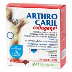 Farmaderbe Arthrocaril Collagene 14 Bustine - Integratori di Collagene - 972508651 - Farmaderbe - € 11,70