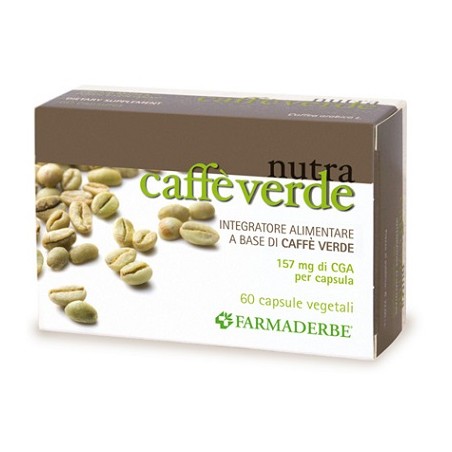 Farmaderbe Caffe' Verde 60 Capsule - Integratori per dimagrire ed accelerare metabolismo - 924276506 - Farmaderbe - € 14,34