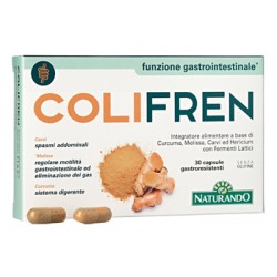 Naturando Colifren 30 Compresse - Integratori per regolarità intestinale e stitichezza - 939385973 - Naturando - € 15,46
