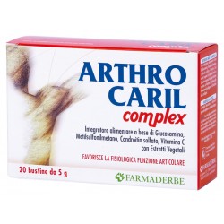 Farmaderbe Arthrocaril Complex 20 Buste - Integratori per dolori e infiammazioni - 905428948 - Farmaderbe - € 12,67