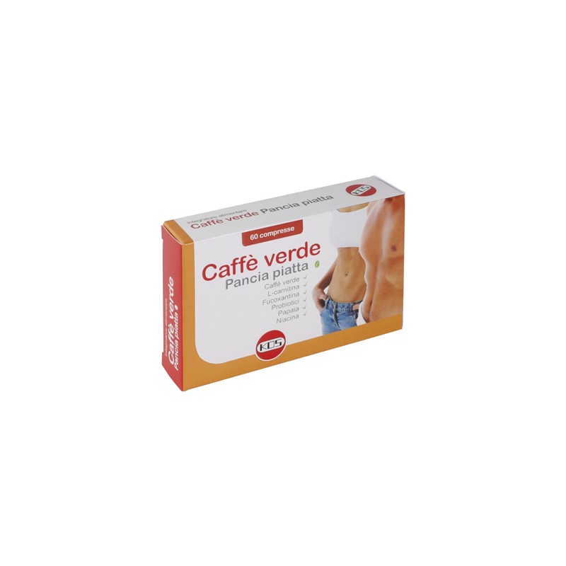 Kos Caffe Verde Pancia Piatta 60 Compresse Kos - 1